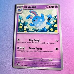 azumarill - 065/162 (common) — pokemon: temporal forces